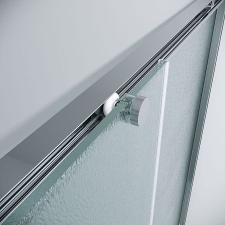 Душевая дверь Grossman Galaxy 1/2.K33.01.11.10.02 110х195 стекло текстурное профиль хром