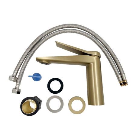Смеситель Esko Shanghai Gold SHA26Gold на раковину золото