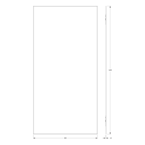 Зеркало в ванную Evoform Standard BY 258 80х160 - фото 2
