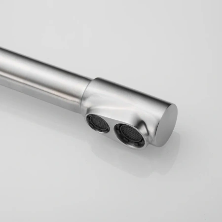 Смеситель для кухни Shevanik S868B на мойку сатин