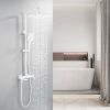 Душевая стойка Raffine F3699C настенная цвет белый