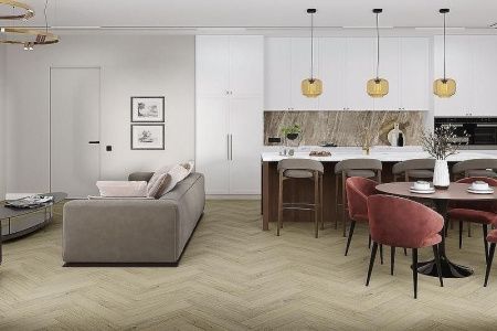 Кварцвиниловая плитка Damy Floor LONDON LVT 191023EL-02-LVT Бристоль толщина 0.25 см 43 класс 590х118