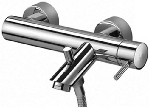 Смеситель для ванны с душем Paffoni Light LIG022CR настенный хром без термостата