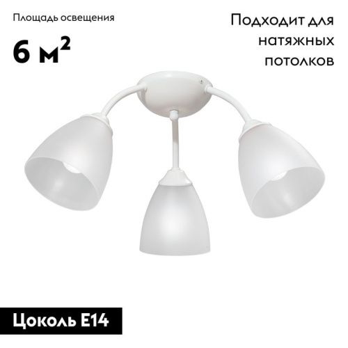 Люстра потолочная Vitaluce V3737-0 V3737-0/3PL - фото 2