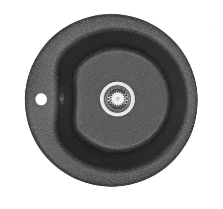 Кухонная мойка Aquaton Мида 1A712732MD210 51х51 цвет графит поверхность матовая