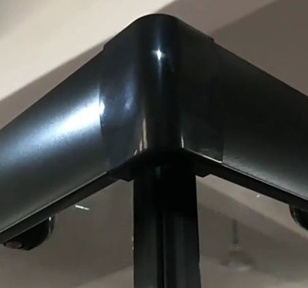 Душевой уголок Cerutti SPA VIVA90B N 90х90 стекло прозрачное профиль черный без поддона