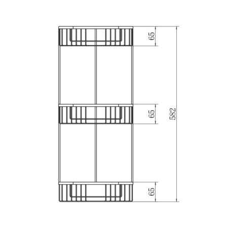 Полка в ванную комнату Fashun A335-2