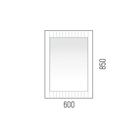 Зеркало Corozo Терра SD-00001326 60х90