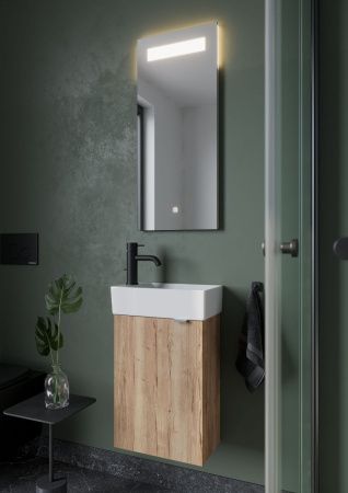 Зеркало с подсветкой Sancos Solo SL35 40х80 подвесное