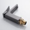 Смеситель Shevanik S4401T на раковину оружейная сталь