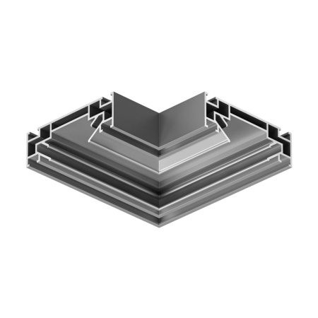Угол профиля для натяжного потолока Denkirs SOLID PROFI (СОЛИД ПРОФИ) TR3031-AL