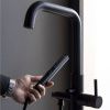 Смеситель для ванны и душа Allen Brau Priority 5.31008-31 напольный черный