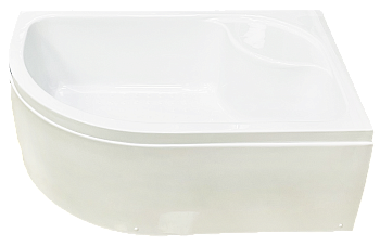 Душевой поддон Royal Bath BK RB8120BK-R 120х80 акрил белый с ножками