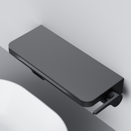 Смеситель Am.Pm Func F8F72722 встраиваемый в стену черный без термостата