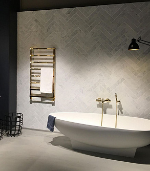 Полотенцесушитель Cordivari Alessandra 4551000002459 53х74 водяной золото