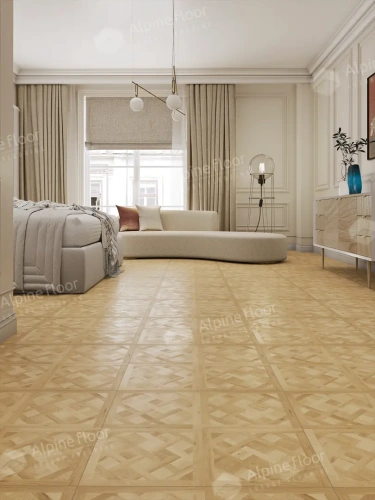 SPC ламинат Alpine Floor Parquet Sirocco ECO 25-1 PARQUET SIROCCO Версаль толщина 0.6 см 43 класс 595х595 - фото 3