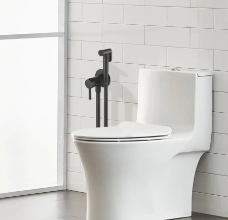 Гигиенический душ со смесителем Shevanik S147H черный