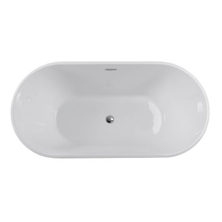 Ванна акриловая Art&Max AM-218-1600-750 160х75 отдельностоящая овальная