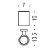 Стакан Colombo Plus W4902.HPS1