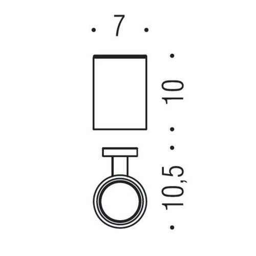 Стакан Colombo Plus W4902.HPS1 - фото 2