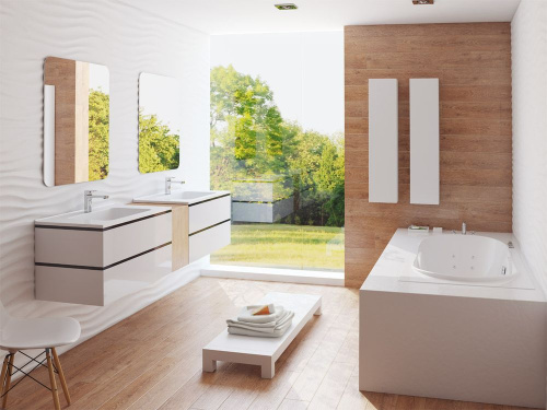 Ванна из литьевго мрамора Эстет Астра ФР-00000620 170х80 пристенная прямоугольная - фото 5