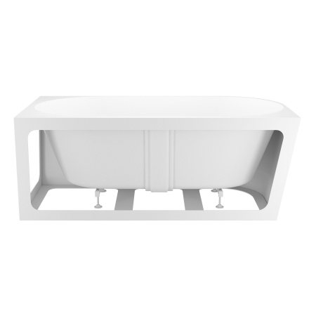 Ванна акриловая Wellsee Excellence Pro 287611000 170х75 пристенная асимметричная с ножками