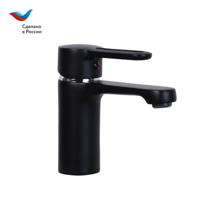Смеситель Славен Город СЛ-ОД-Т1Ч на раковину черный