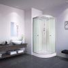 Душевая кабина AvaCan L901 100х100 четверть круга с крышей ориентация универсальная