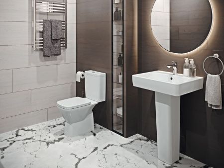 Раковина из сантехнического фарфора Santek Нео WH302183 40х30 накладная цвет белый