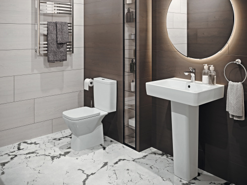 Раковина Santek Нео 55 см WH302185 накладная/подвесная цвет белый - фото 4