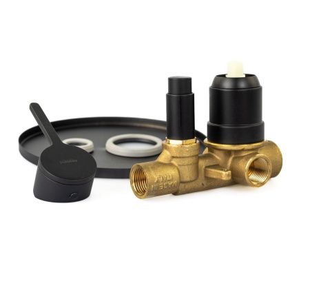 Смеситель Emmevi Filobrass 85019/NEO встраиваемый в стену черный