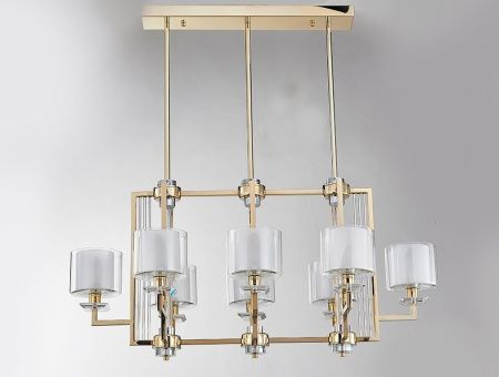Люстра подвесная Newport 4400 4408/S gold