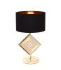 Настольная лампа Lumina Deco Fabi (Фаби) LDT 5529 F.GD+BK