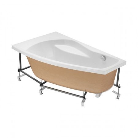 Ванна акриловая Santek Майорка 1WH111984 150х90 пристенная асимметричная без каркаса