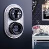 Переключатель одноклавишный Werkel Retro черный (Ретро черный) 4690389166716