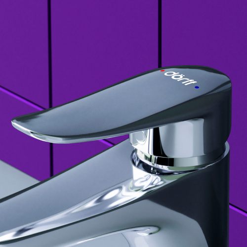 Смеситель Dorff Ultra D5002100 на раковину хром - фото 5