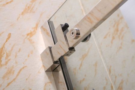 Душевой уголок Royal Bath RB9012B RB9012B-L 120х90 стекло прозрачное профиль хром без поддона
