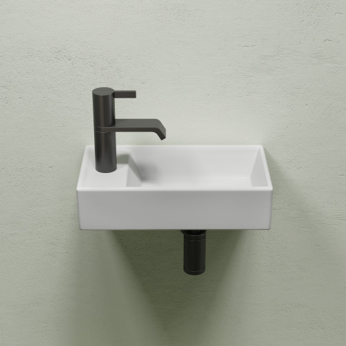 Раковина Ceramica Nova ELEMENT 42 см CN6051RMW подвесная цвет белый матовый - фото 5