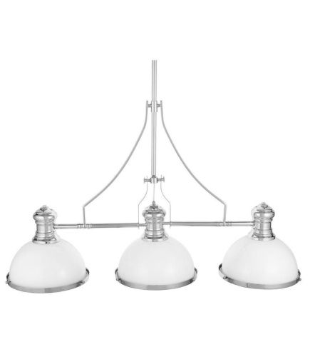 Люстра на штанге Lumina Deco Ettore (Етторе) LDP 710-3 WT+CHR - фото 2