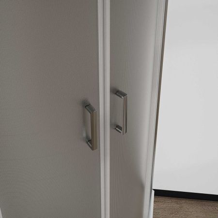 Душевой уголок Vincea City VSQ-5CT900MT 90х90 стекло текстурное профиль хром без поддона