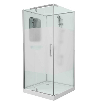 Душевая кабина Grossman Classic GR170QR 100х100 квадратная без крыши ориентация правая