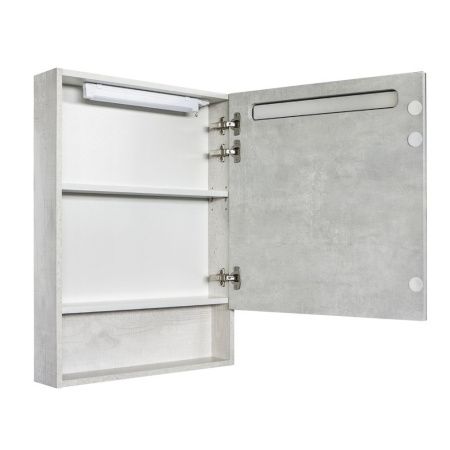 Зеркало-шкаф Comforty Никосия 00-00014144CF 60х80 подвесной цвет бежевый