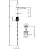 Смеситель Bossini Apice E89603.073_УЦ на раковину черный