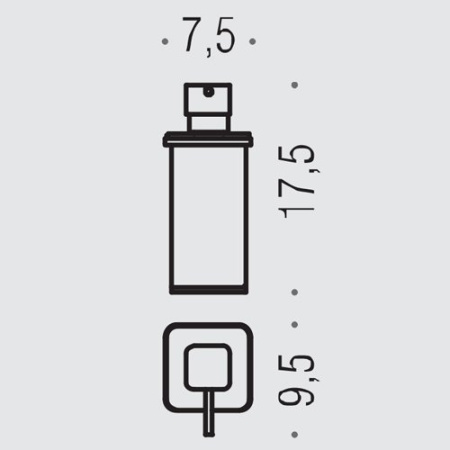 Дозатор Colombo Lulu B9322.HPS-VAN