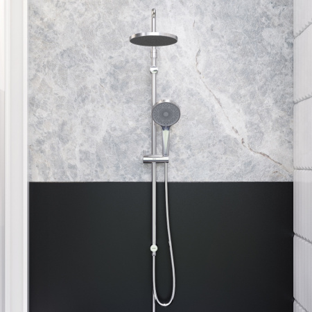 Душевая стойка Damixa Apollo 947000000 настенная цвет хром