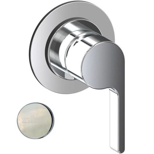 Смеситель для ванны и душа Webert DoReMi DR880101345 встраиваемый в стену никель - фото 2
