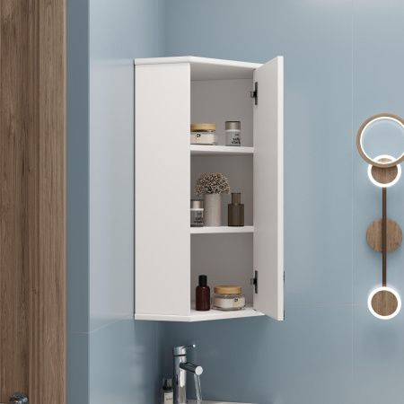 Зеркало-шкаф Onika Модерн 303402 50х70 подвесной цвет белый