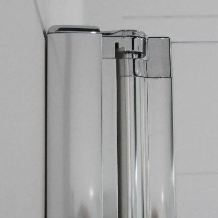 Душевая дверь Cezares ELENA ELENA-W-B-13-30+60/30-P-Cr-L 120х195 стекло рифленое профиль хром
