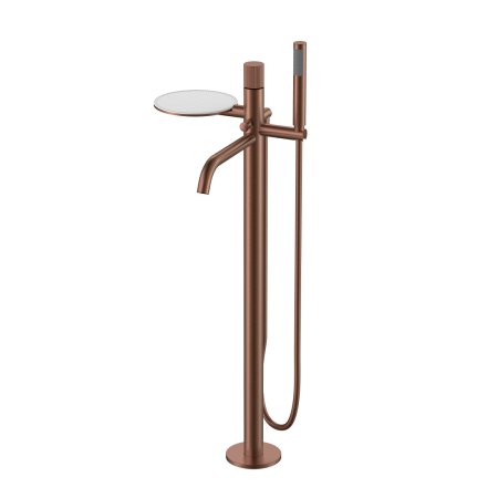 Смеситель Boheme Stick 129-BRB.3 напольный бронза брашированная