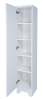 Шкаф-пенал Misty Лейла П-Лей0501-01Л 40х180 напольный цвет белый